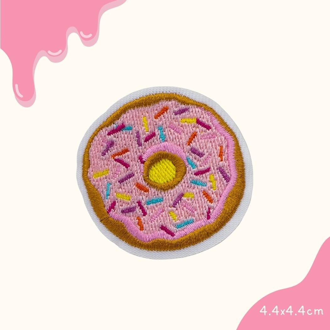 Funkey Monkey Bügelbild – Funkey Donut, ideal zur kreativen und individuellen Gestaltung von Kinderkleidung.