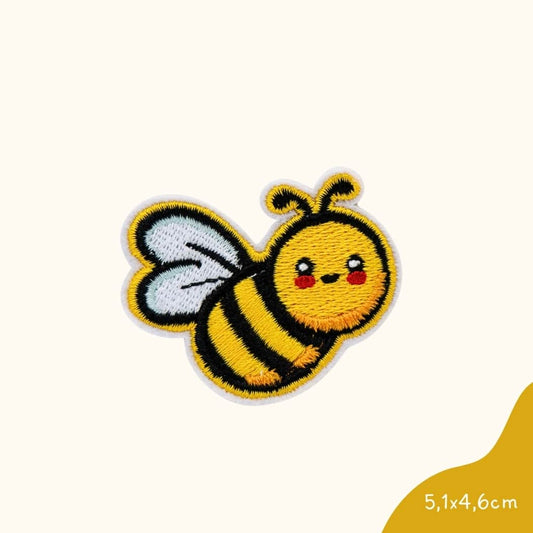 Funkey Monkey Bügelbild – Biene Maja, ideal zur kreativen Gestaltung von Kinderkleidung mit einem fröhlichen und niedlichen Design.